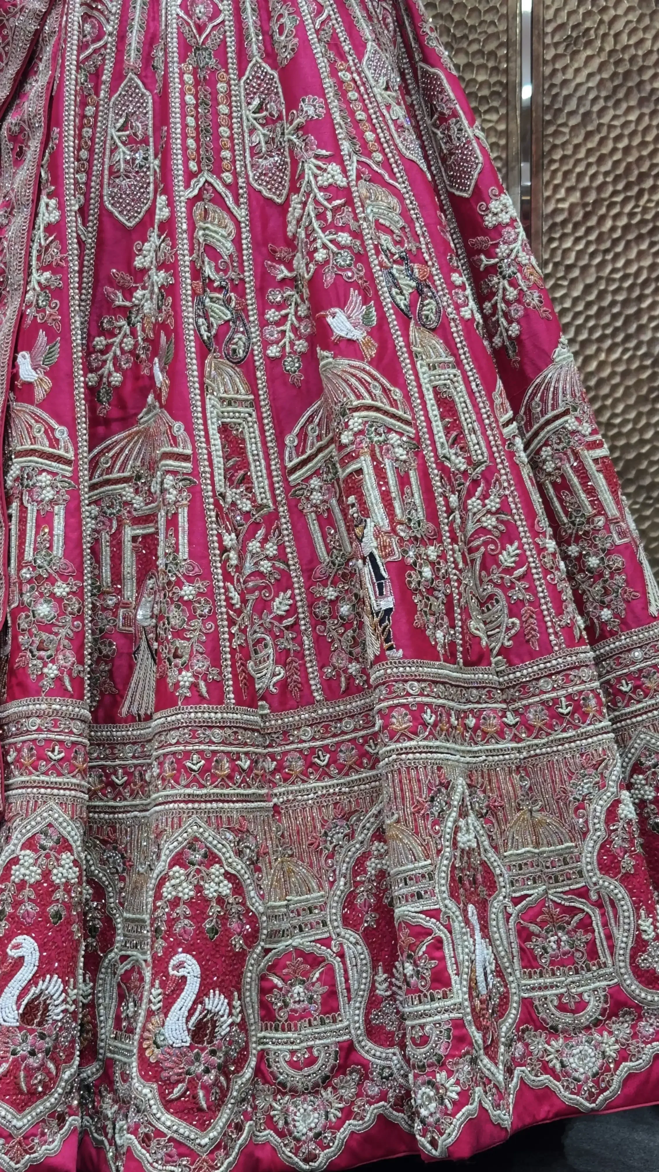 Latest Pink Bridal Lehenga